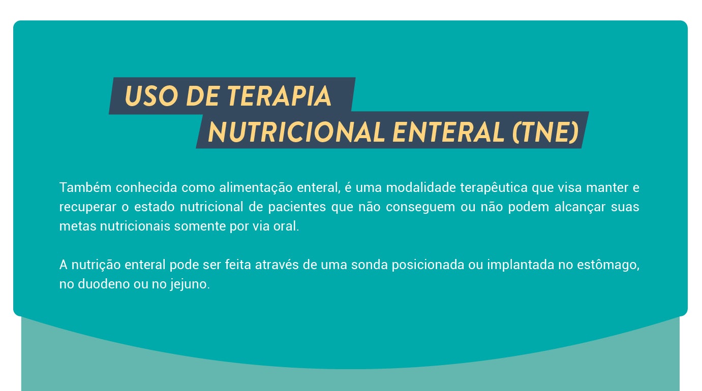 Quando optar pelo uso de dieta enteral