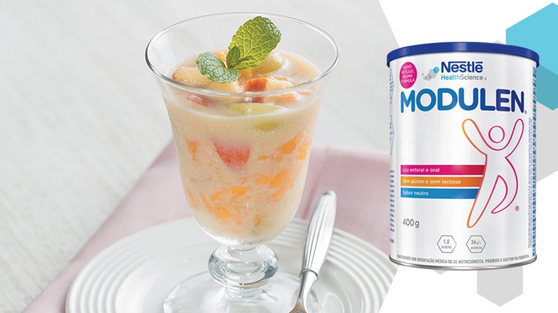 Gelado de frutas com MODULEN®