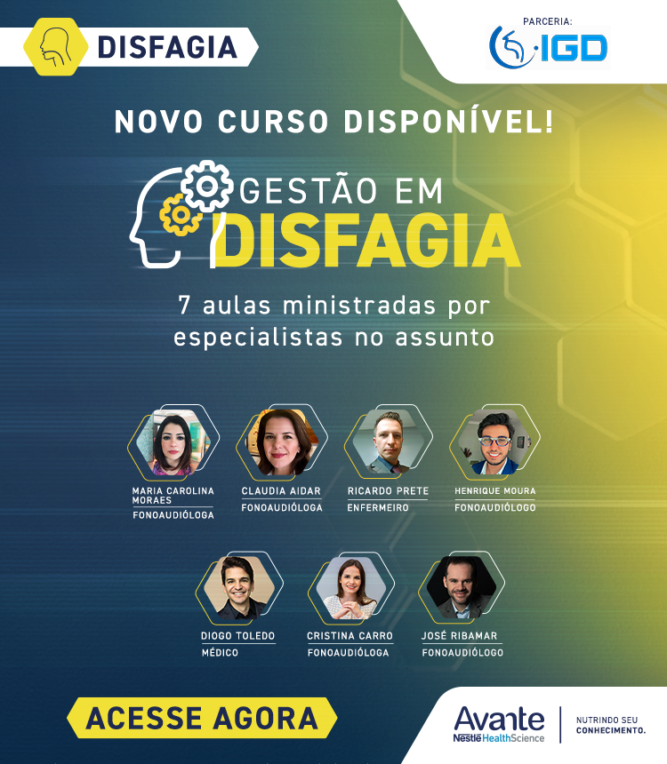 Banner Curso gestão em disfagia