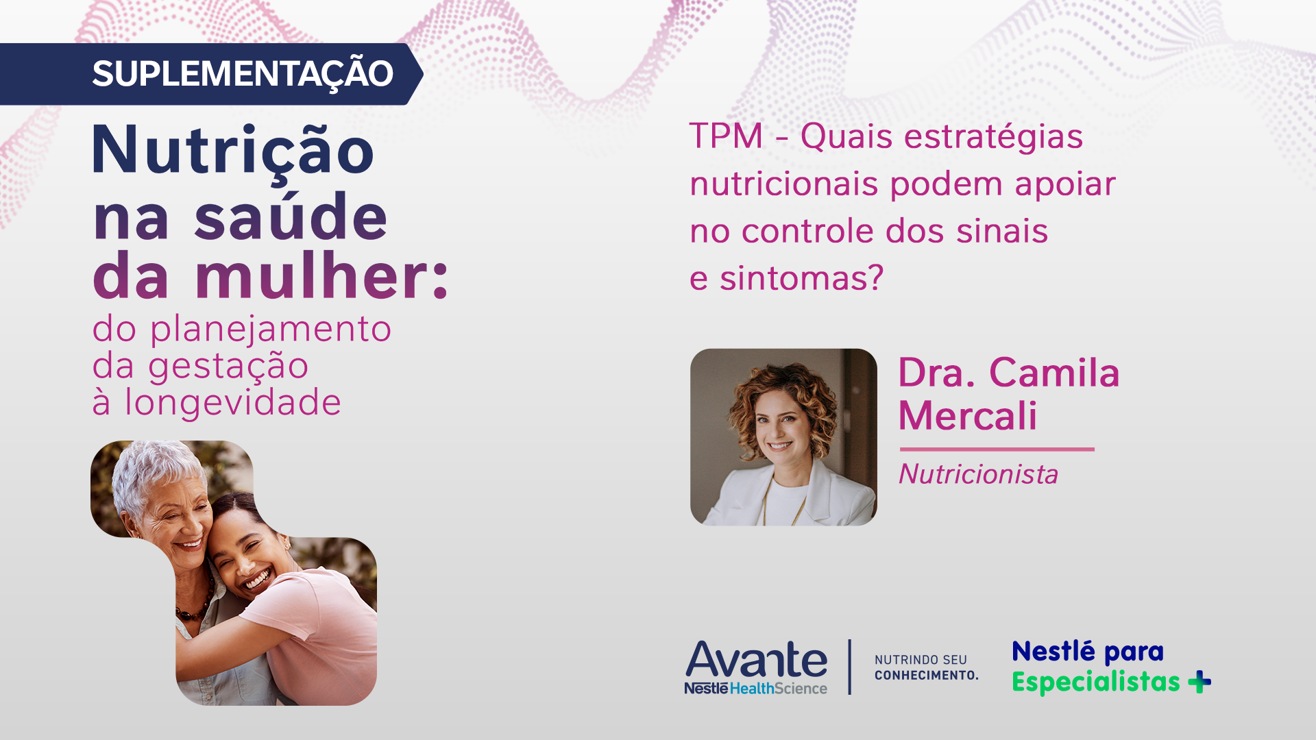 TPM - quais estrategias nutricionais podem apoiar no controle dos sinais e sintomas?