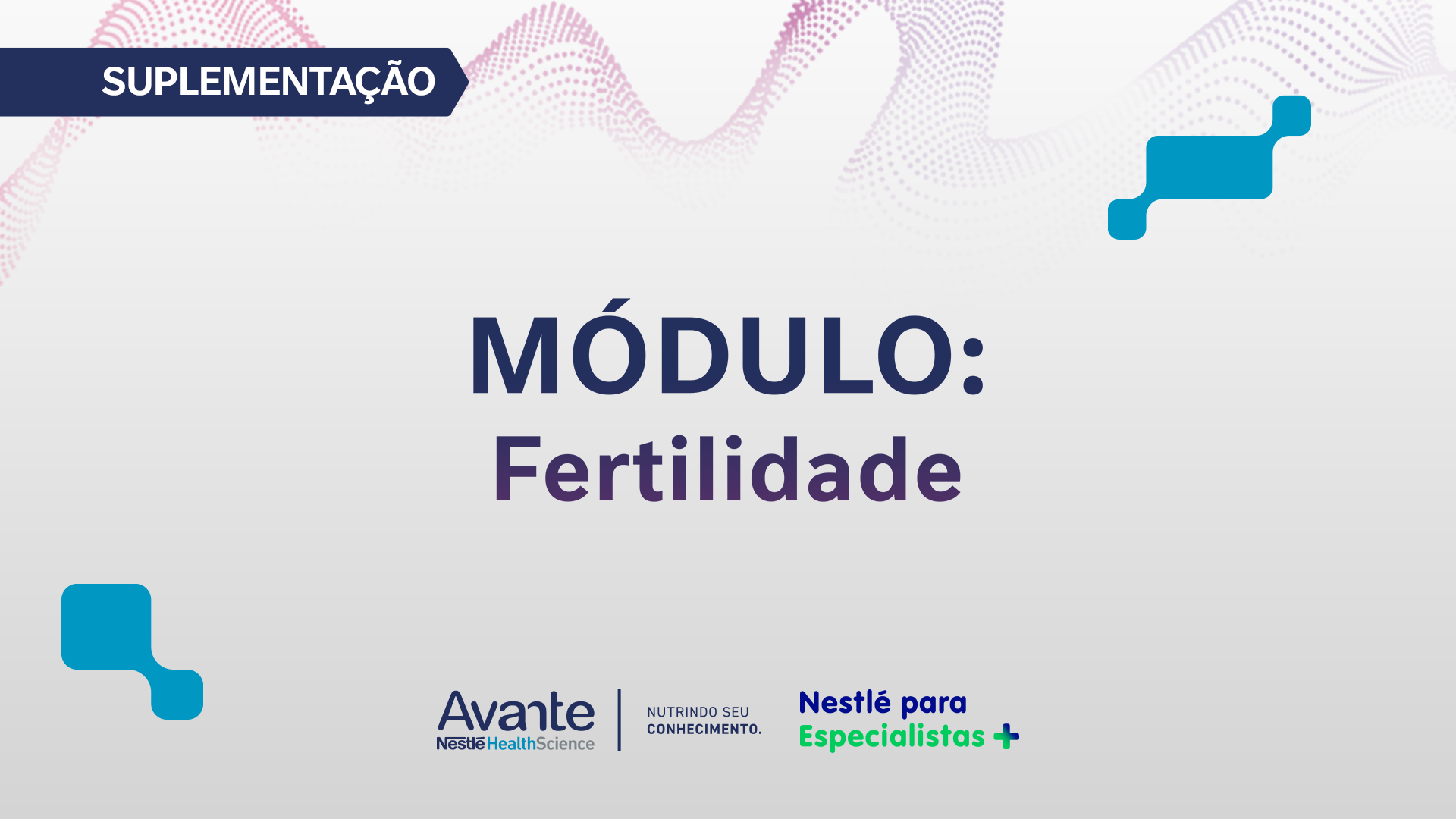 Capa Módulo Fertilidada Curso Saúde da Mulher 