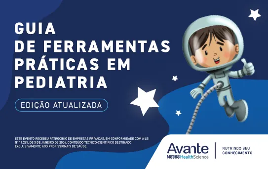 Capa Nova edição do Guia de Ferramentas Práticas em Pediatria