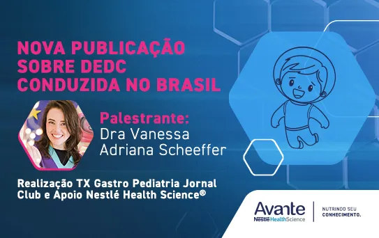 ABSTRACT: DEDC+NEP e o efeito na calprotectina fecal de crianças brasileiras com Doença de Crohn
